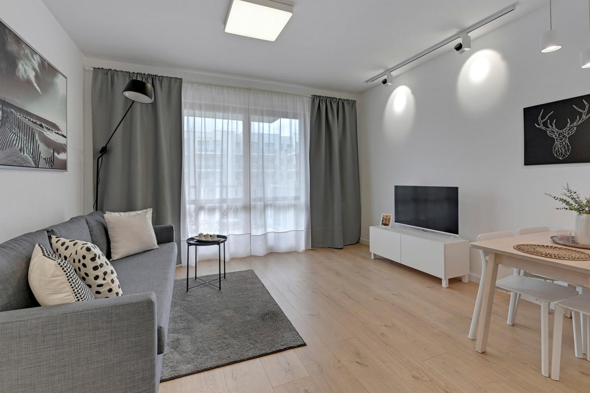 Mila Baltica Seaside, Sauna, Gym & Parking By Downtown Apartments Gdańsk Exterior foto